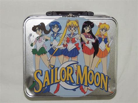 sailor moon metal lunch box|sailor moon real merchandise.